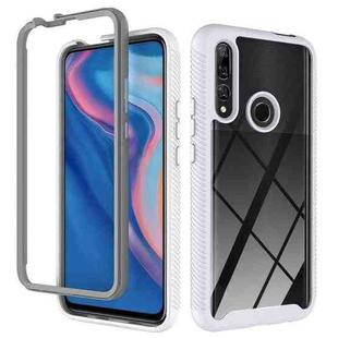 For Huawei Y9 Prime (2019) Starry Sky Solid Color Series Shockproof PC + TPU Protective Case(White)