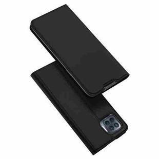 For OPPO F17 Pro DUX DUCIS Skin Pro Series Horizontal Flip PU + TPU Leather Case with Holder & Card Slots(Black)
