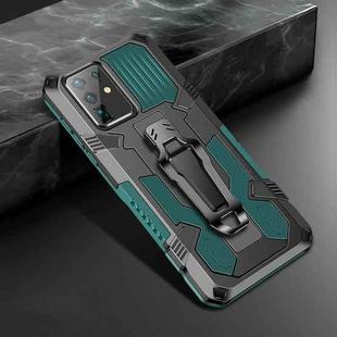 For Samsung Galaxy A51 5G Machine Armor Warrior Shockproof PC + TPU Protective Case(Army Green)