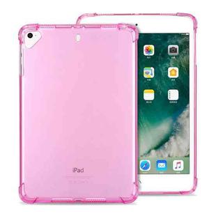 Highly Transparent TPU Full Thicken Corners Shockproof Protective Case For iPad Air 2022 / 2020 10.9(Pink)