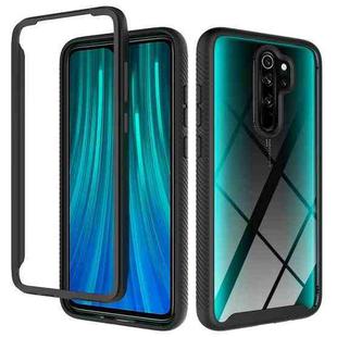 For Xiaomi Redmi Note 8 Pro Starry Sky Solid Color Series Shockproof PC + TPU Protective Case(Black)