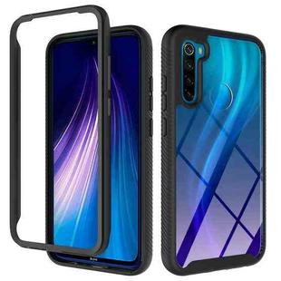 For Xiaomi Redmi Note 8 Starry Sky Solid Color Series Shockproof PC + TPU Protective Case(Black)