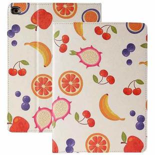 Anti-fall Horizontal Flip TPU Leather Case with Holder & Sleep / Wake-up Function For iPad Pro 10.5 inch / Air 3(Fruits)