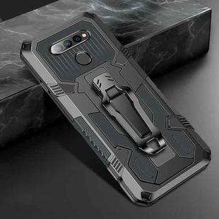 For LG K41S & K51S Machine Armor Warrior Shockproof PC + TPU Protective Case(Space Gray)