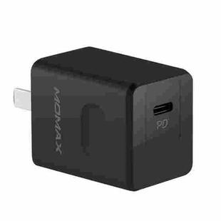 MOMAX UM15 PD 20W Single Port Quick Charging Travel Charger Power Adapter(Black)
