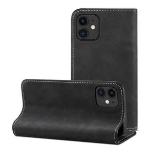 PU + TPU Horizontal Flip Leather Case with Holder & Card Slots & Wallet For iPhone 12 Pro Max(Black)