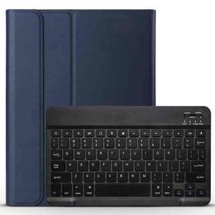 A098 Detachable Ultra-thin ABS Bluetooth Keyboard Tablet Case for iPad Air 4 10.9 inch (2020), with Stand(Dark Blue)