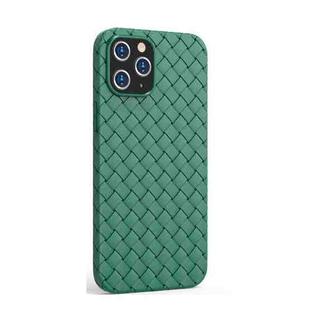 For iPhone 12 Pro Max BV Woven All-inclusive Shockproof Case(Green)