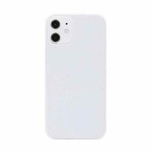 For iPhone 12 Shockproof Breathable PP Protective Case(White)