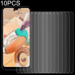 For LG K41S 10 PCS 0.26mm 9H 2.5D Tempered Glass Film