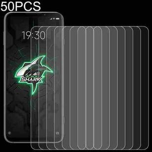For Xiaomi Black Shark 3 Pro 50 PCS 0.26mm 9H 2.5D Tempered Glass Film