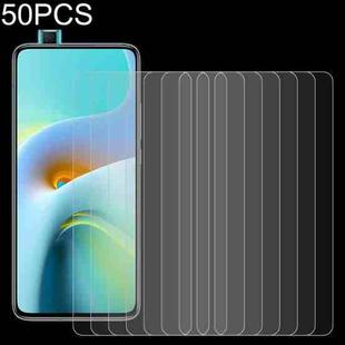 For Xiaomi Redmi K30 Ultra 50 PCS 0.26mm 9H 2.5D Tempered Glass Film
