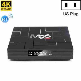 M96 4K Smart TV Box, Android 9.0, RK3318 Quad-Core 64bit Cortex-A53, 2GB+16GB, Support LAN, AV, HDMI, USB, TF Card, 2.4G/5G WIFI, Plug Type:US Plug