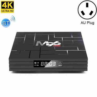 M96 4K Smart TV Box, Android 9.0, RK3318 Quad-Core 64bit Cortex-A53, 4GB+32GB, Support LAN, AV, HDMI, USB, TF Card, 2.4G/5G WIFI, Plug Type:AU Plug