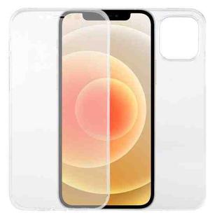For iPhone 12 / 12 Pro PC+TPU Ultra-Thin Double-Sided All-Inclusive Transparent Case