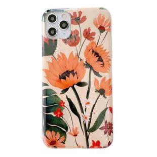 Summer Sunflower Full Cover IMD TPU Shockproof Protective Phone Case For iPhone 11 Pro Max