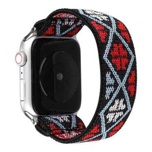 Nylon Watch Band For Apple Watch Series 7 45mm / 6 & SE & 5 & 4 44mm / 3 & 2 & 1 42mm(1)