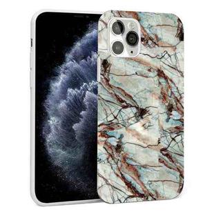 Glossy Marble Pattern TPU Protective Case For iPhone 11 Pro(Green)