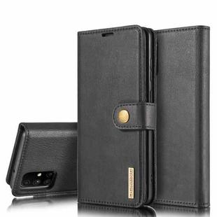 For Samsung Galaxy M51 DG.MING Crazy Horse Texture Flip Detachable Magnetic Leather Case with Holder & Card Slots & Wallet(Black)