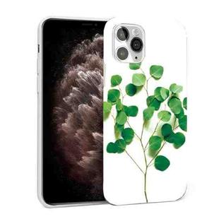 Glossy Plant Pattern TPU Protective Case For iPhone 11 Pro Max(Grass)