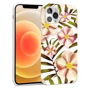 Glossy Flower Pattern TPU Protective Case For iPhone 12 mini(F1)