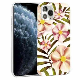 Glossy Flower Pattern TPU Protective Case For iPhone 11 Pro(F1)