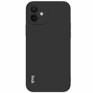 For iPhone 12 IMAK UC-2 Series Shockproof Full Coverage Soft TPU Case(Black)