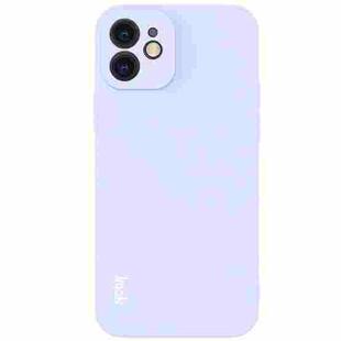 For iPhone 12 IMAK UC-2 Series Shockproof Full Coverage Soft TPU Case(Purple)