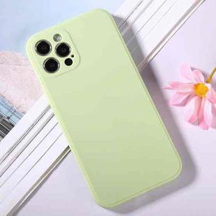 For iPhone 12 Pro Magic Cube Frosted Silicone Shockproof Full Coverage Protective Case(Green)