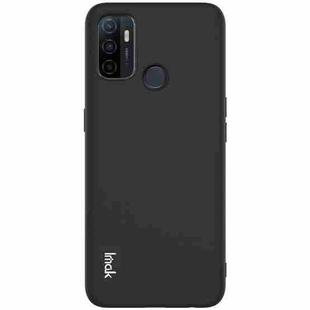For OPPO A53 2020 IMAK UC-2 Series Shockproof Full Coverage Soft TPU Case(Black)
