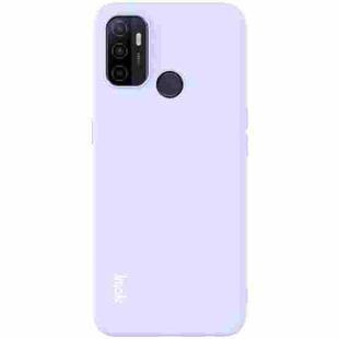 For OPPO A53 2020 IMAK UC-2 Series Shockproof Full Coverage Soft TPU Case(Purple)