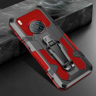 For Huawei Y9a Armor Warrior Shockproof PC + TPU Protective Case(Red)