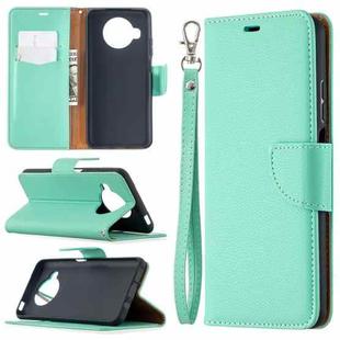 For Xiaomi Mi 10T Lite 5G Litchi Texture Pure Color Horizontal Flip Leather Case with Holder & Card Slots & Wallet & Lanyard(Green)