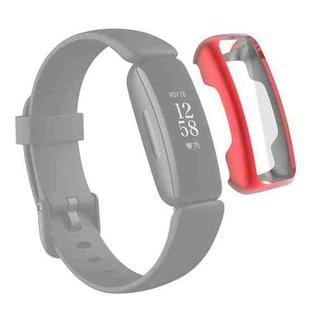 For Fitbit Inspire 2 TPU Electroplating Protective Case Cover(Red)