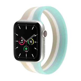 Rainbow Silicone Watchband For Apple Watch Series 7 45mm / 6 & SE & 5 & 4 44mm / 3 & 2 & 1 42mm, Length: S 125mm(11)