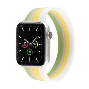 Rainbow Silicone Watchband For Apple Watch Series 7 45mm / 6 & SE & 5 & 4 44mm / 3 & 2 & 1 42mm, Length: M 145mm(14)