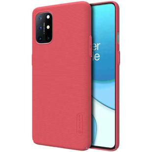 For OnePlus 8T NILLKIN Frosted Concave-convex Texture PC Protective Case(Red)