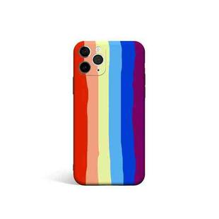 For iPhone 11 Pro Max Rainbow IMD Shockproof TPU Protective Case (1)