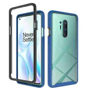 For OnePlus 8 Pro Starry Sky Solid Color Series Shockproof PC + TPU Protective Case(Royal Blue)
