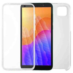 For Huawei Y5p PC+TPU Ultra-Thin Double-Sided All-Inclusive Transparent Case
