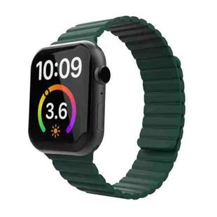 Magnetic Loop Watch Band For Apple Watch Series 7 41mm / 6 & SE & 5 & 4 40mm / 3 & 2 & 1 38mm(Green)