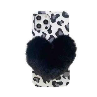 Love Hairball Leopard Wave Soft Case For iPhone 11(Black)