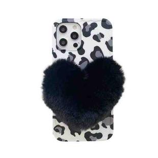 Love Hairball Leopard Wave Soft Case For iPhone 12 Pro Max(Black)