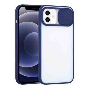 For iPhone 12 mini Sliding Camera Cover Design TPU Protective Case (Sapphire Blue)