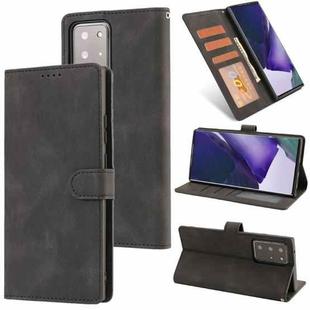 For Samsung Galaxy Note20 Ultra Fantasy Classic Skin-feel Calfskin Texture Magnetic Buckle Horizontal Flip PU Leather Case with Holder & Card Slot & Wallet(Black)