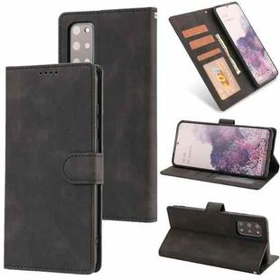 For Samsung Galaxy S20+ Fantasy Classic Skin-feel Calfskin Texture Magnetic Buckle Horizontal Flip PU Leather Case with Holder & Card Slot & Wallet(Black)