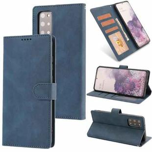 For Samsung Galaxy S20+ Fantasy Classic Skin-feel Calfskin Texture Magnetic Buckle Horizontal Flip PU Leather Case with Holder & Card Slot & Wallet(Blue)