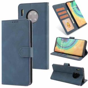 For Huawei Mate 30 Pro Fantasy Classic Skin-feel Calfskin Texture Magnetic Buckle Horizontal Flip PU Leather Case with Holder & Card Slot & Wallet(Blue)