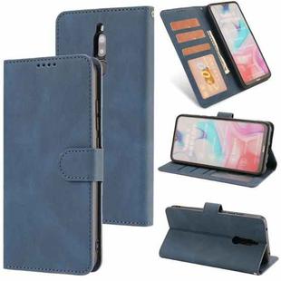 For Xiaomi Redmi 8 Fantasy Classic Skin-feel Calfskin Texture Magnetic Buckle Horizontal Flip PU Leather Case with Holder & Card Slot & Wallet(Blue)