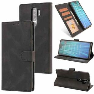 For Xiaomi Redmi Note 8 Pro Fantasy Classic Skin-feel Calfskin Texture Magnetic Buckle Horizontal Flip PU Leather Case with Holder & Card Slot & Wallet(Black)